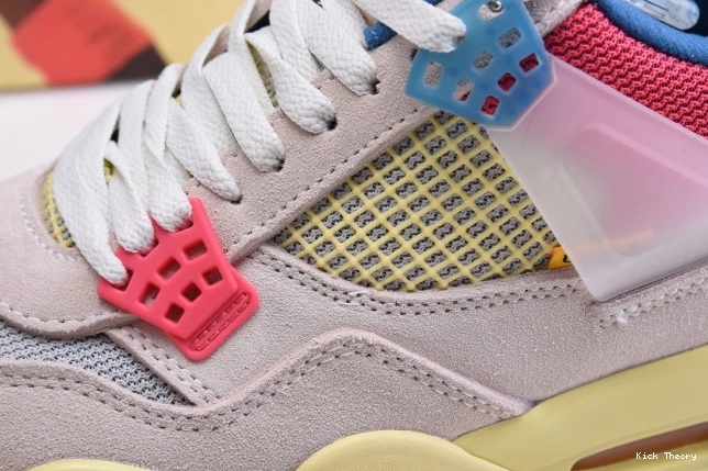 Kicktheory Air Retro 4 Jordan Ice Union Guava DC9533-800 0703